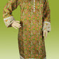 2 Piece - Khaddar - Digital Printed - Embroidered - Green - White - 4700