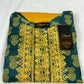 2 Piece - Cotton - Digital Printed - Embroidered - MultiColor - Gold - 4200