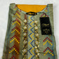 2 Piece - Cotton - Digital Printed - Handwork - MultiColor - Gold - 4800