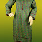 2 Piece - Khaddar - Digital Printed - Green - Maroon - 2200